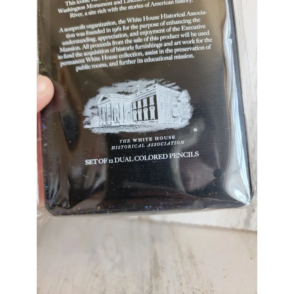 White House colored pencils scenic Case art‎ accessories